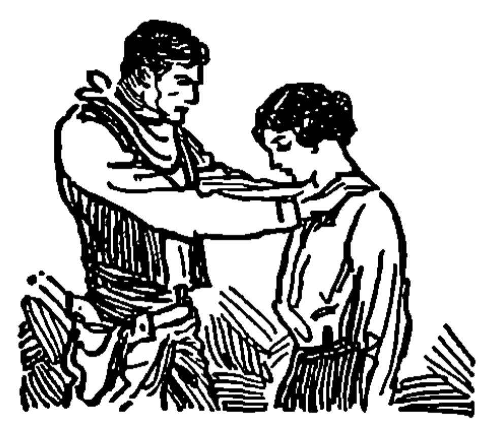 man with hammer and anvil